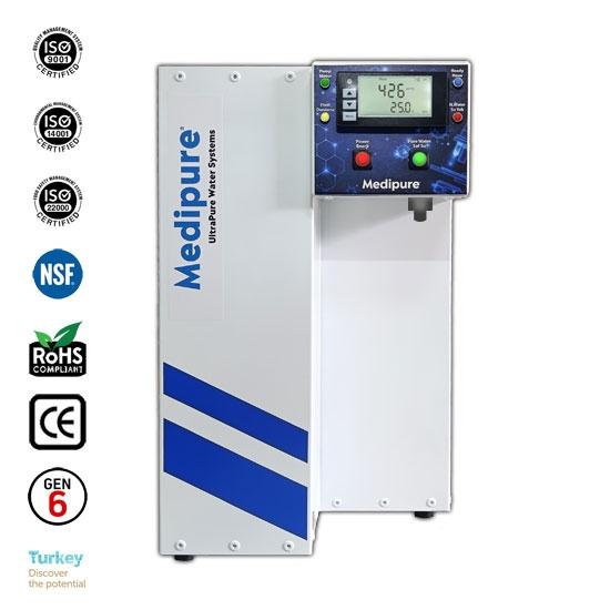 DT-5012 Laboratuvar Saf Su Cihazı 10 lt/saat